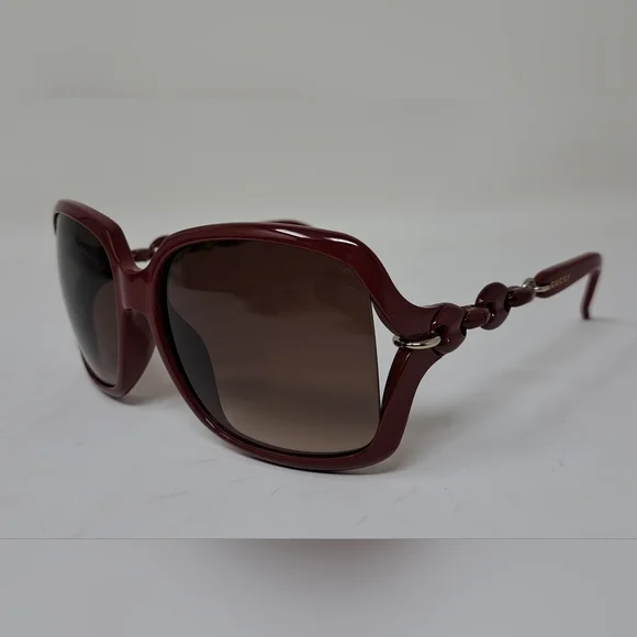 Gucci Womens Marina Chain Sunglasses Red Vintage Y2K GG3597/F/S  3GQJD 58-16-115 - Picture 6 of 16